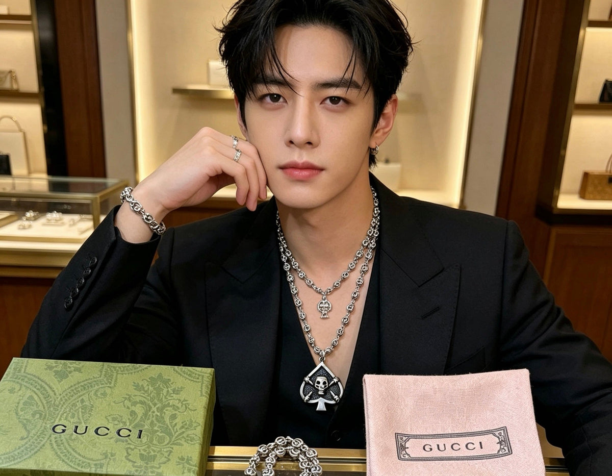 Gucci Anger Forest Skull Chain Distressed Necklace - image 6