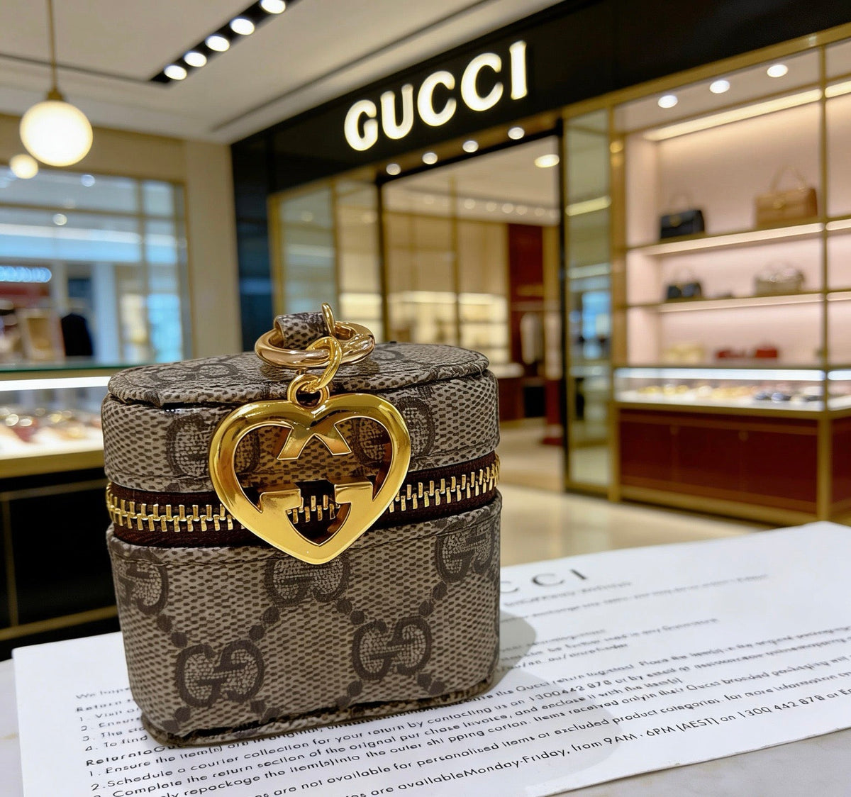 Gucci Anger Forest Distressed Keychain – Style 55 - image 4