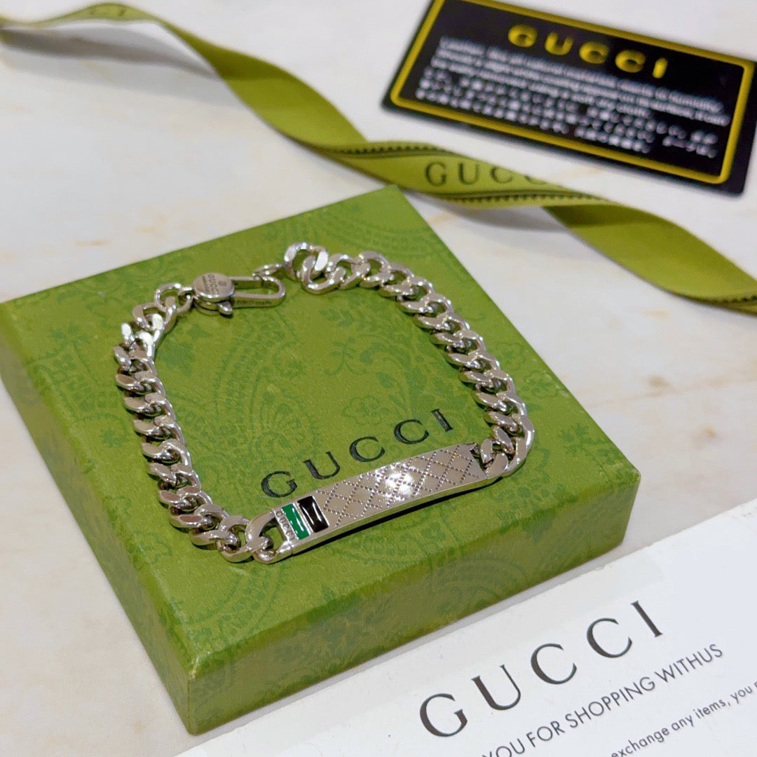 Gucci Green Unisex Bracelet - image 6