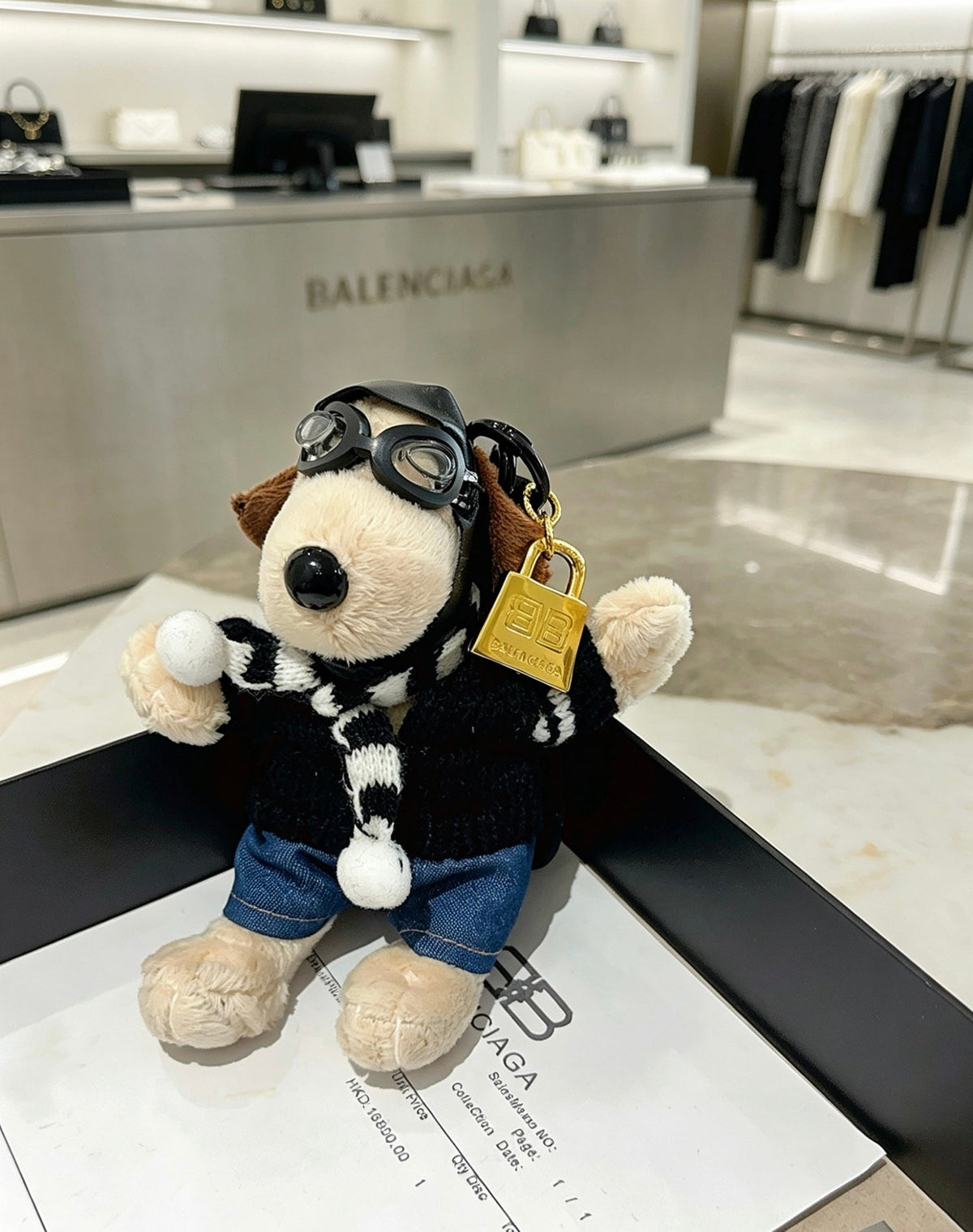 Balenciaga Distressed Keychain – Style 53 - image 3