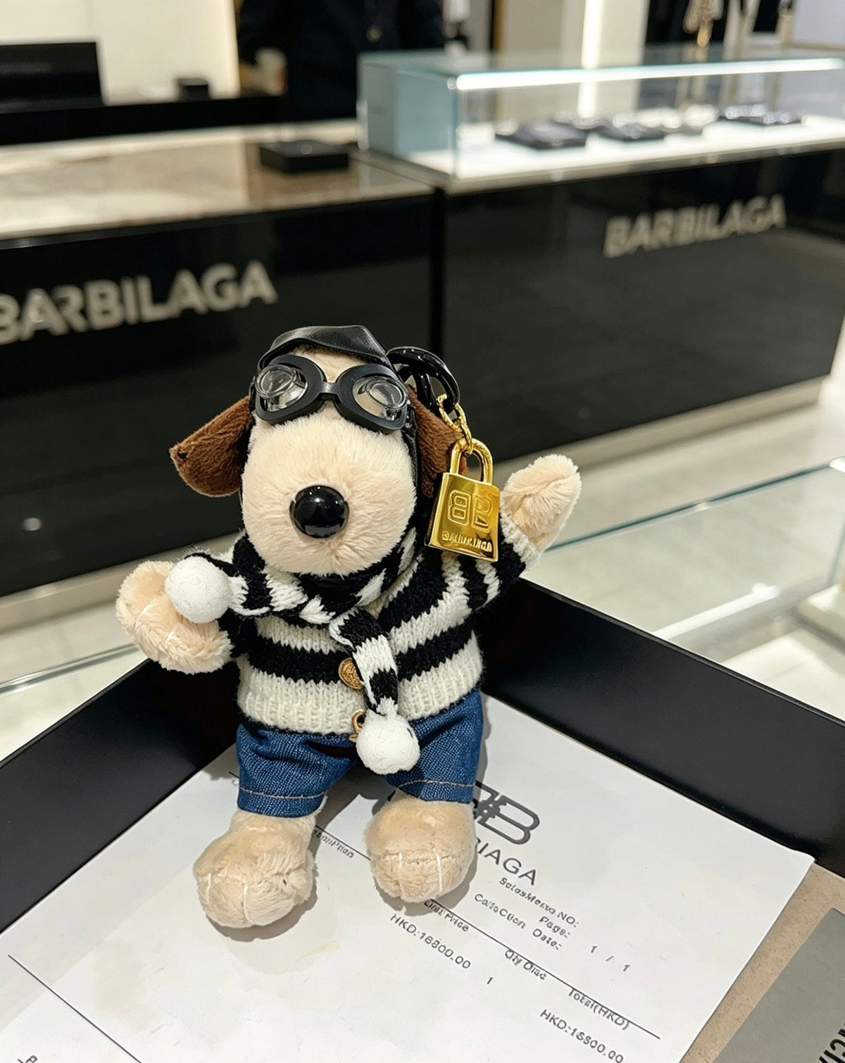 Balenciaga Distressed Keychain – Style 46 - image 4