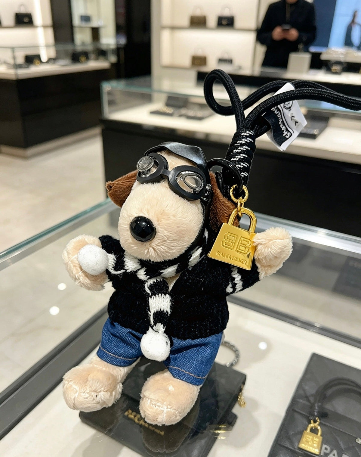 Balenciaga Distressed Keychain – Style 46 - image 2