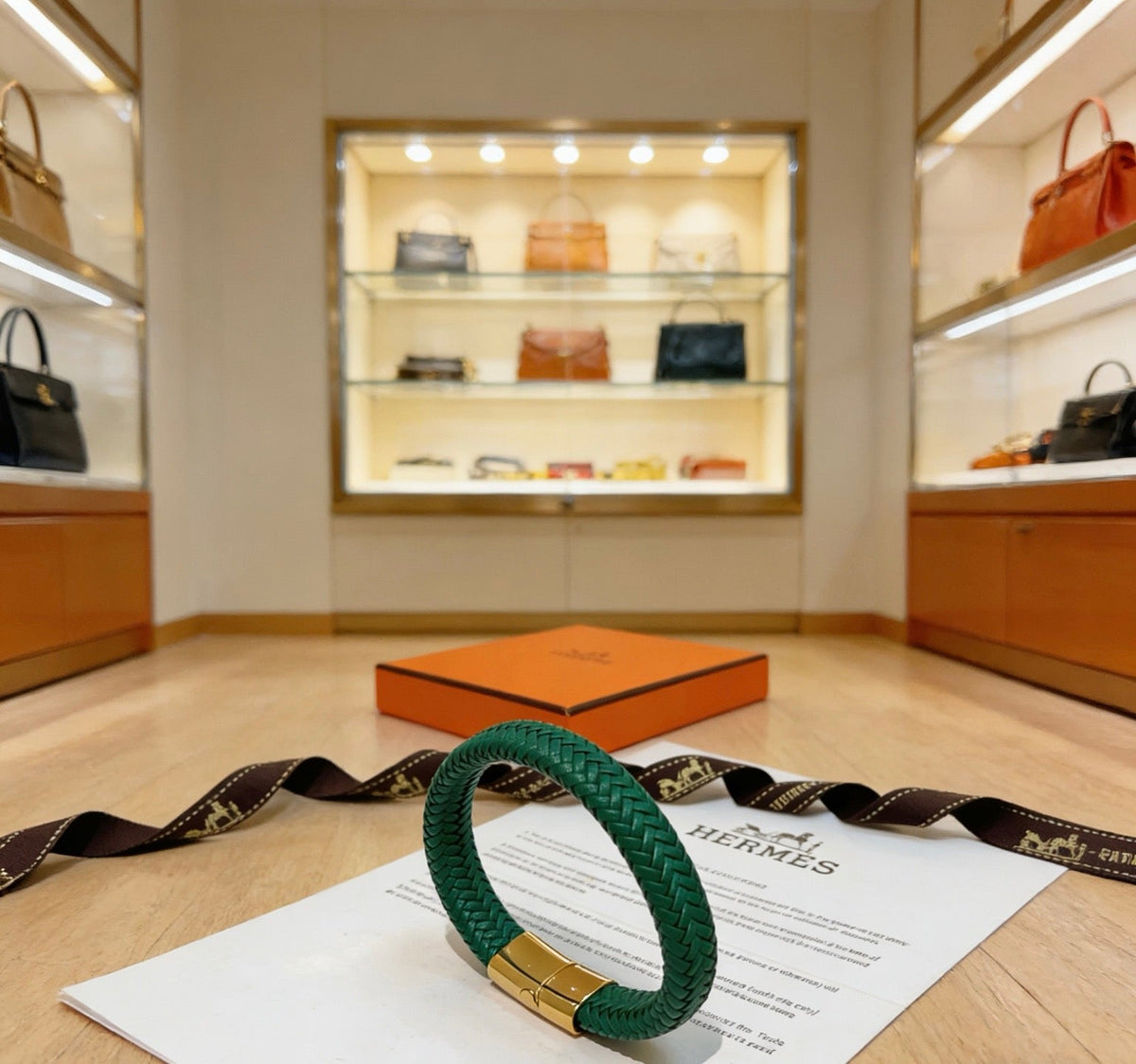 Hermès Leather Bracelet – Style 12 - image 5