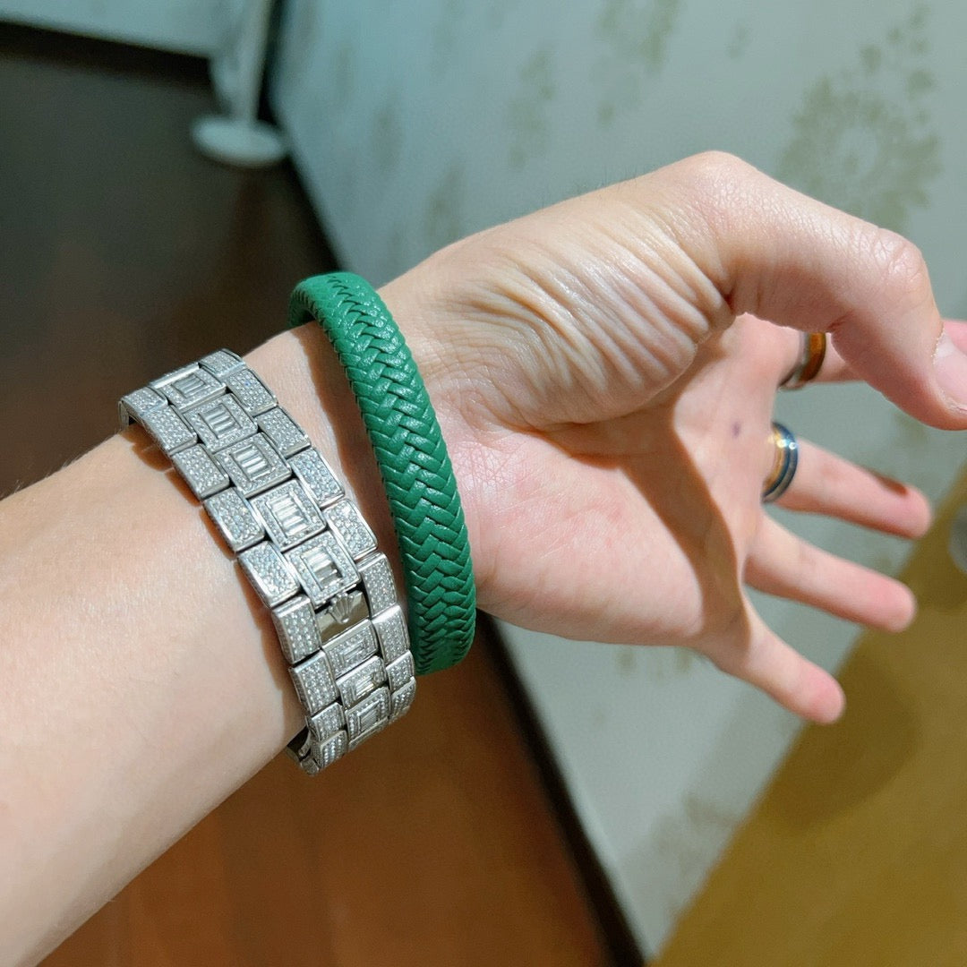 Hermès Leather Bracelet – Style 12 - image 4