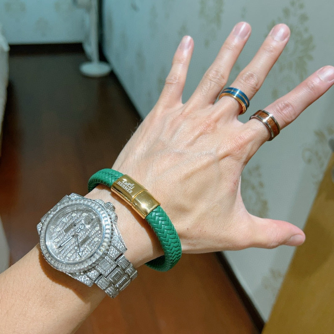 Hermès Leather Bracelet – Style 12 - image 3