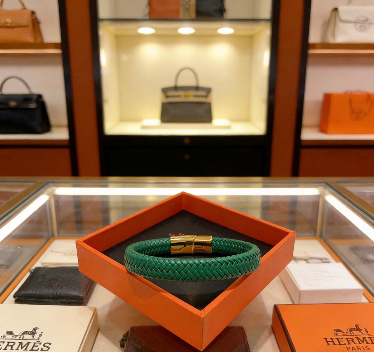 Hermès Leather Bracelet – Style 12 - image 8
