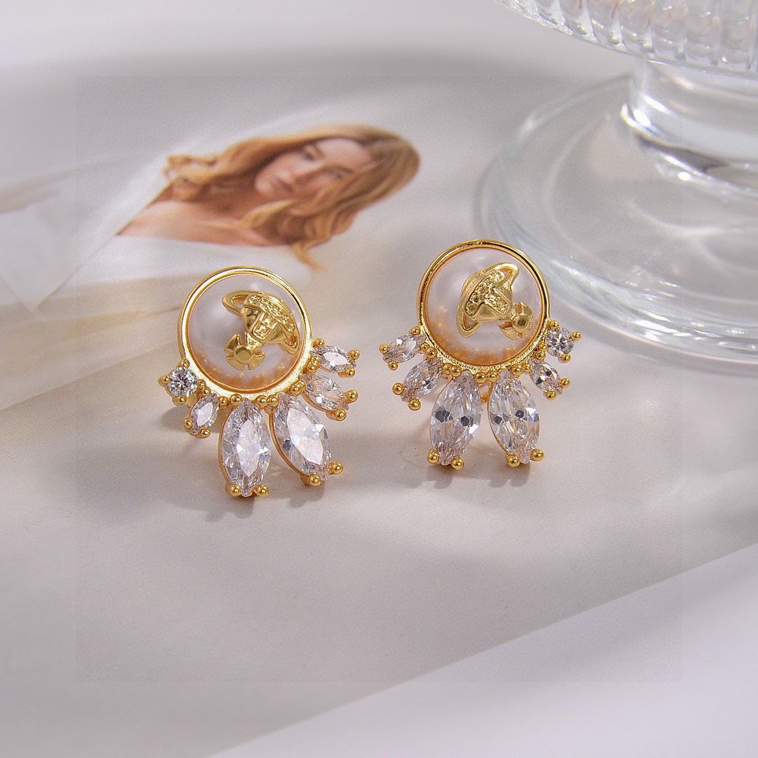 Vivienne Westwood Orb Stud Earrings – Style 20 - image 6