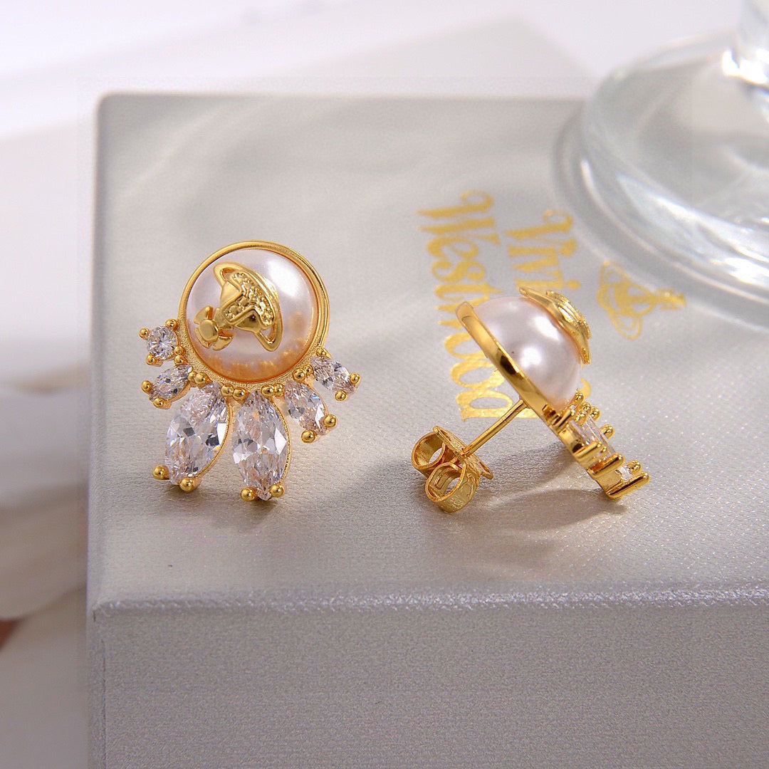 Vivienne Westwood Orb Stud Earrings – Style 20 - image 7