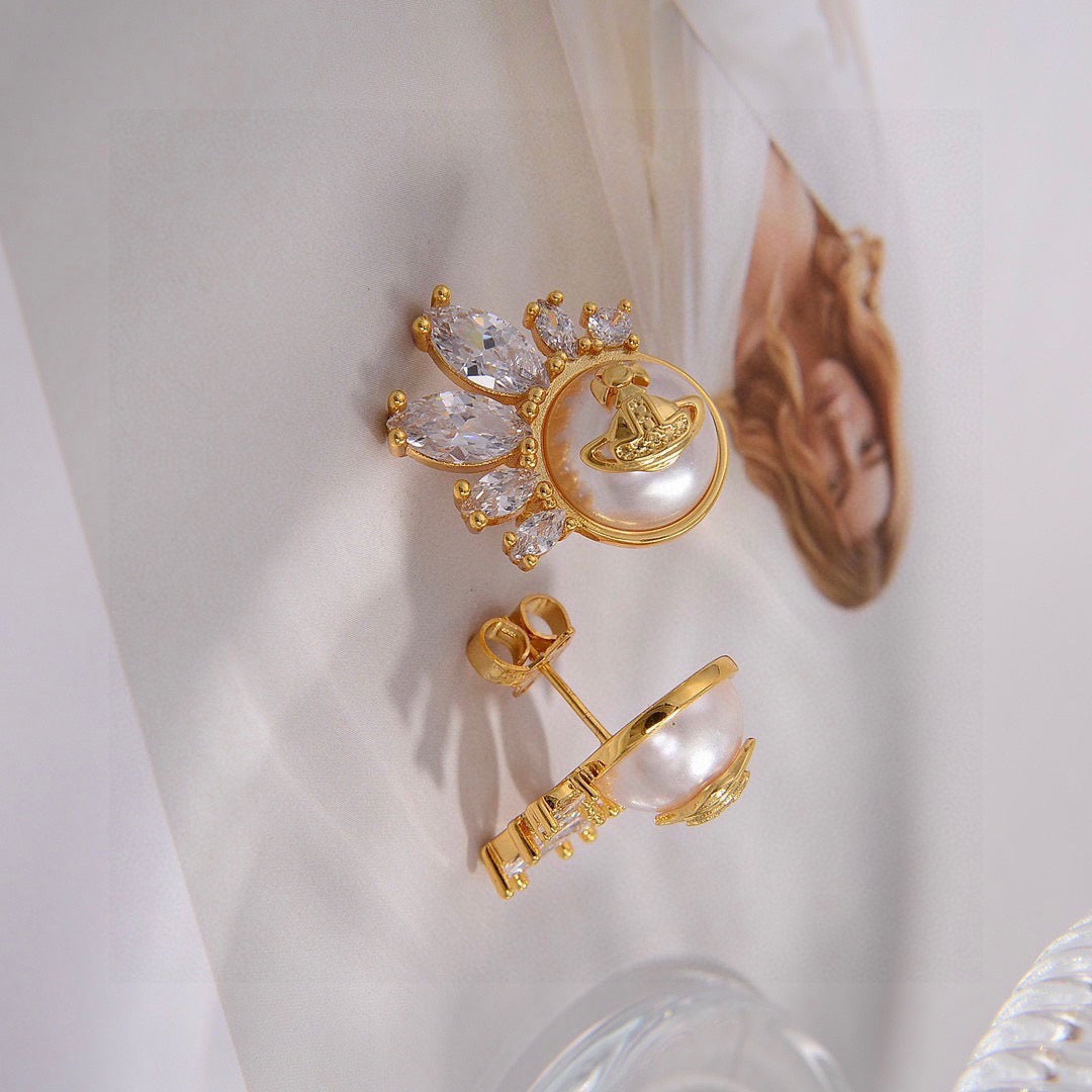 Vivienne Westwood Orb Stud Earrings – Style 20 - image 4