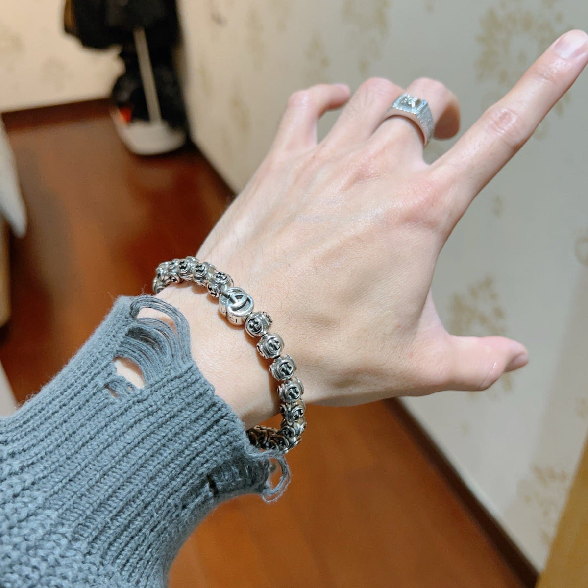 Gucci Anger Forest Distressed Unisex Bracelet – Style 12 - image 7