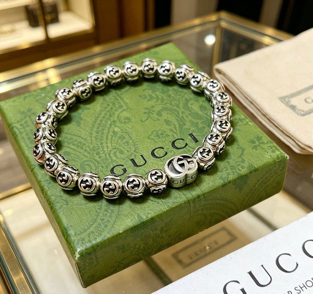 Gucci Anger Forest Distressed Unisex Bracelet – Style 12 - image 2