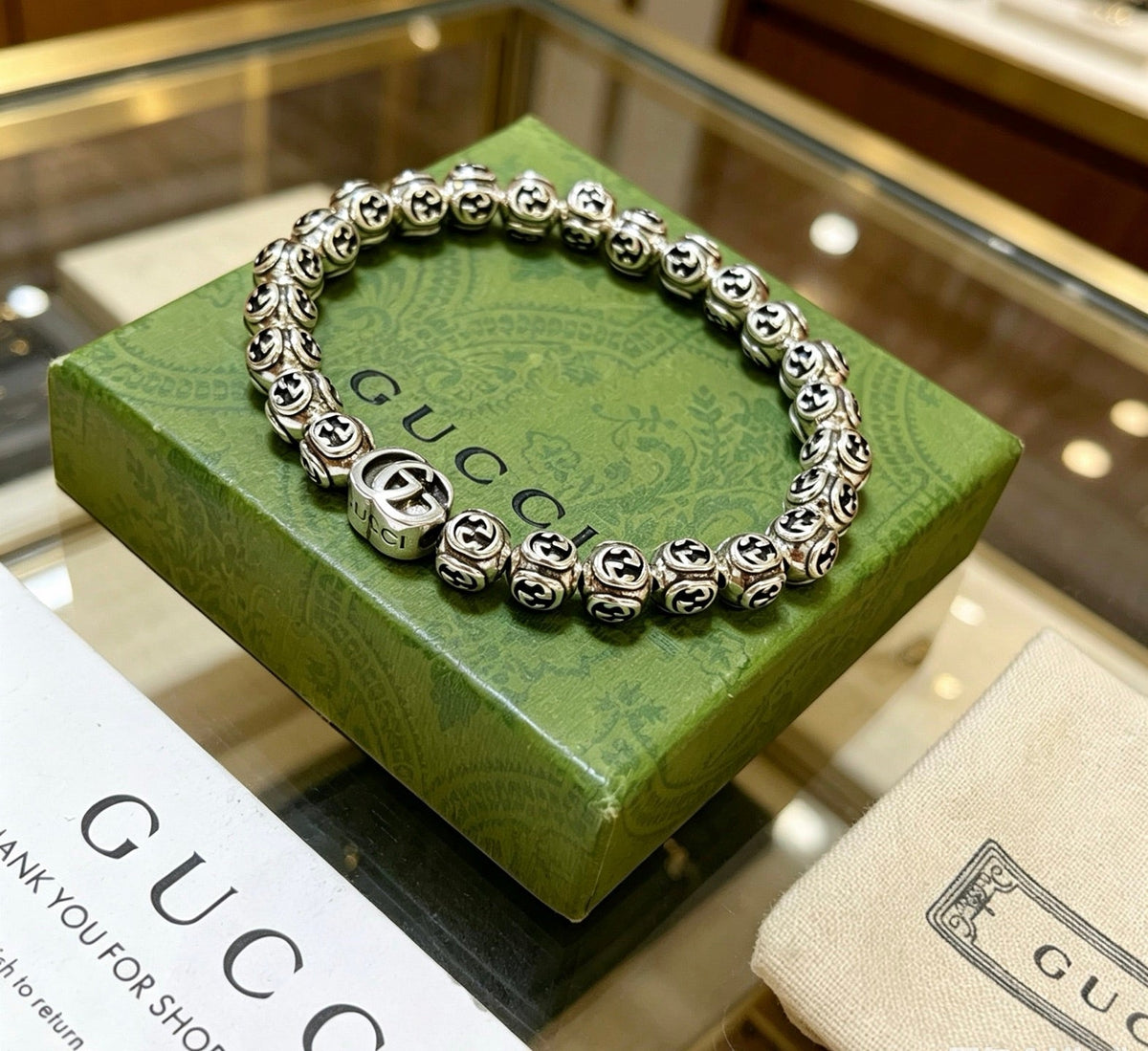 Gucci Anger Forest Distressed Unisex Bracelet – Style 12 - image 6