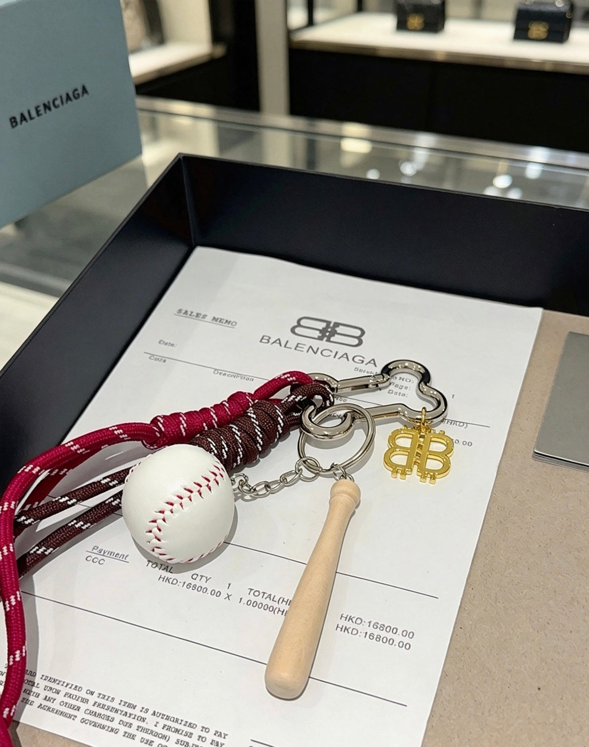 Balenciaga Distressed Keychain – Style 29 - image 6