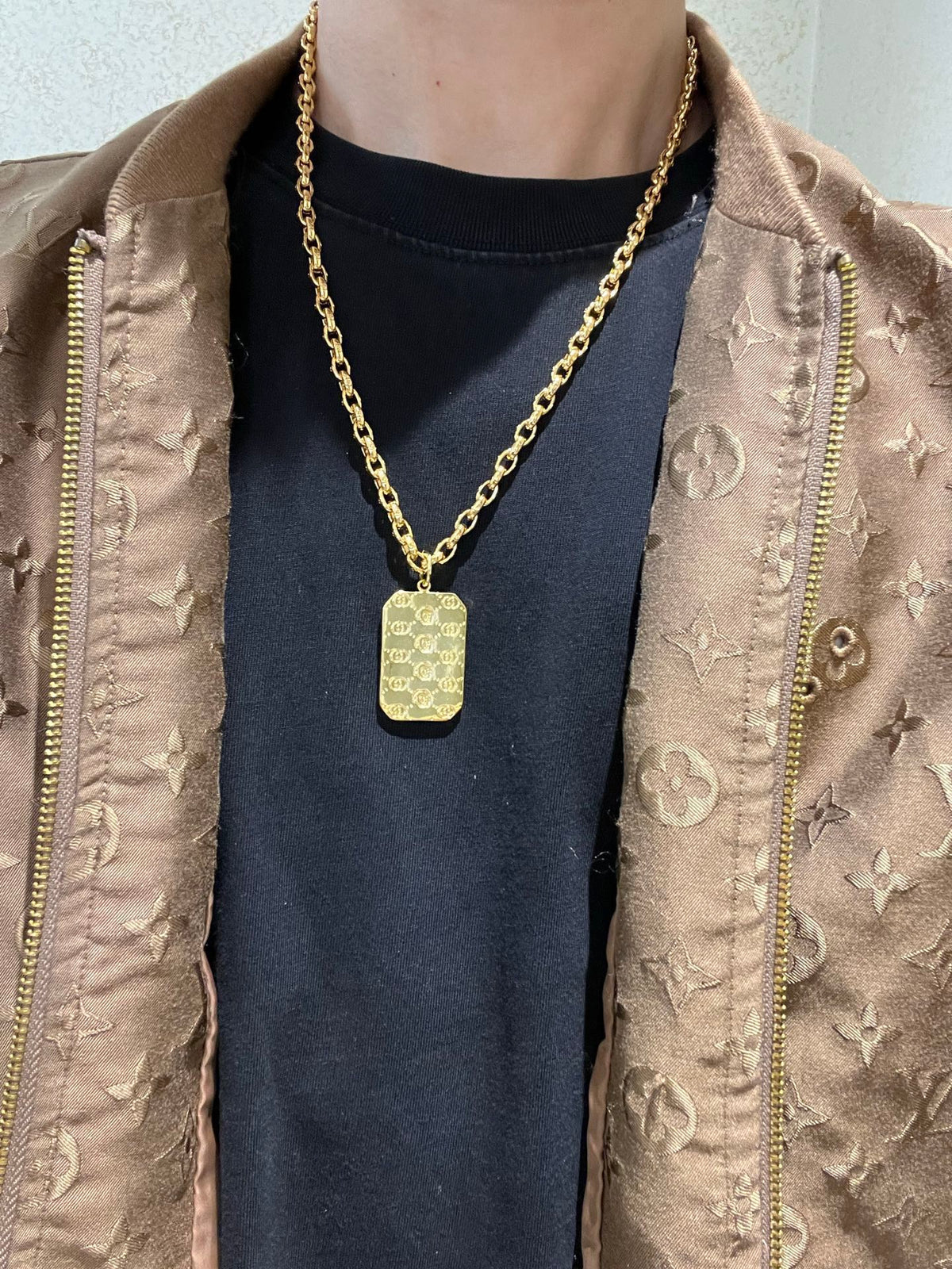 Gucci Anger Forest Chain Distressed Necklace – Style 63 - image 3