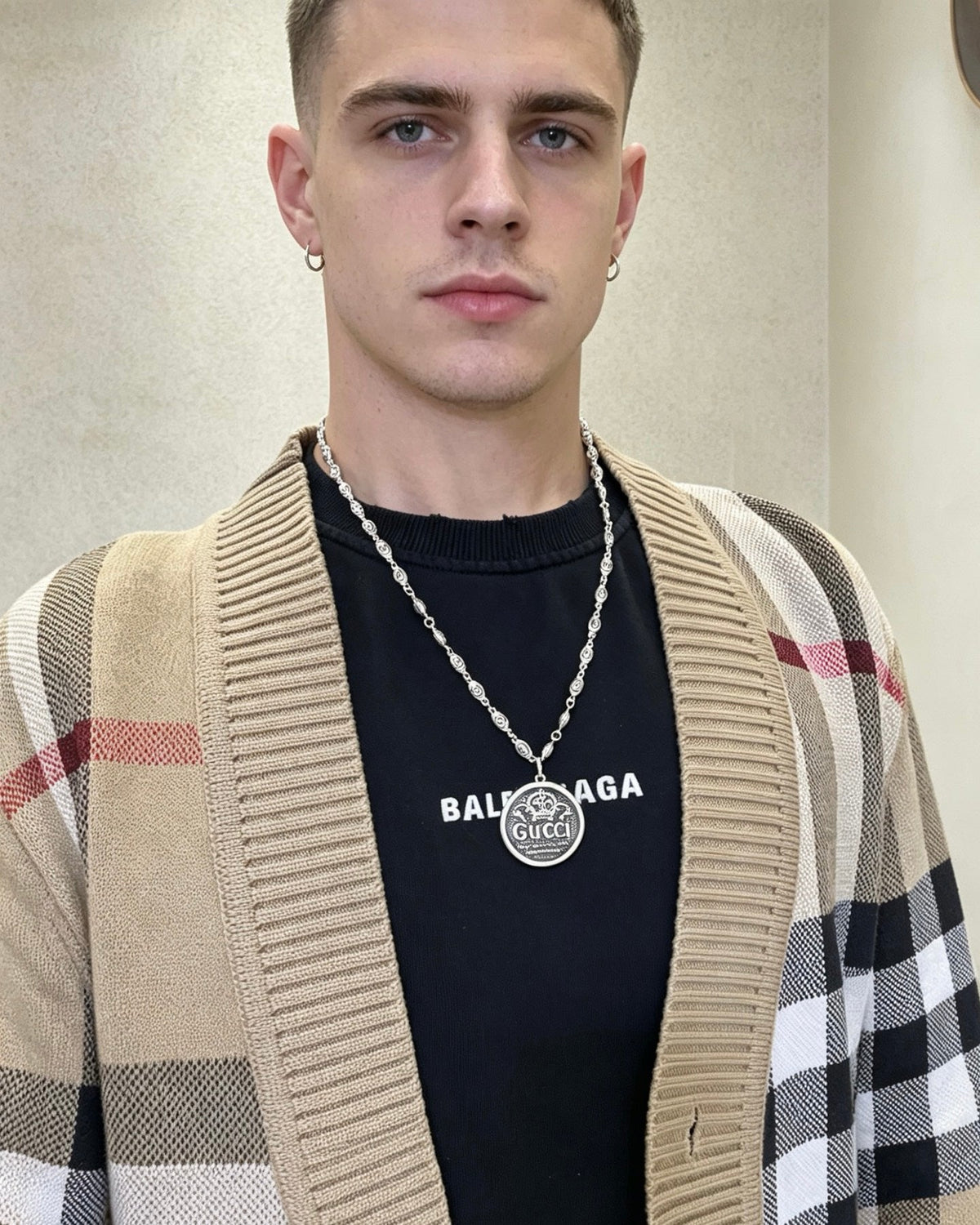 Gucci Anger Forest Chain Distressed Necklace – Style 13 - image 3