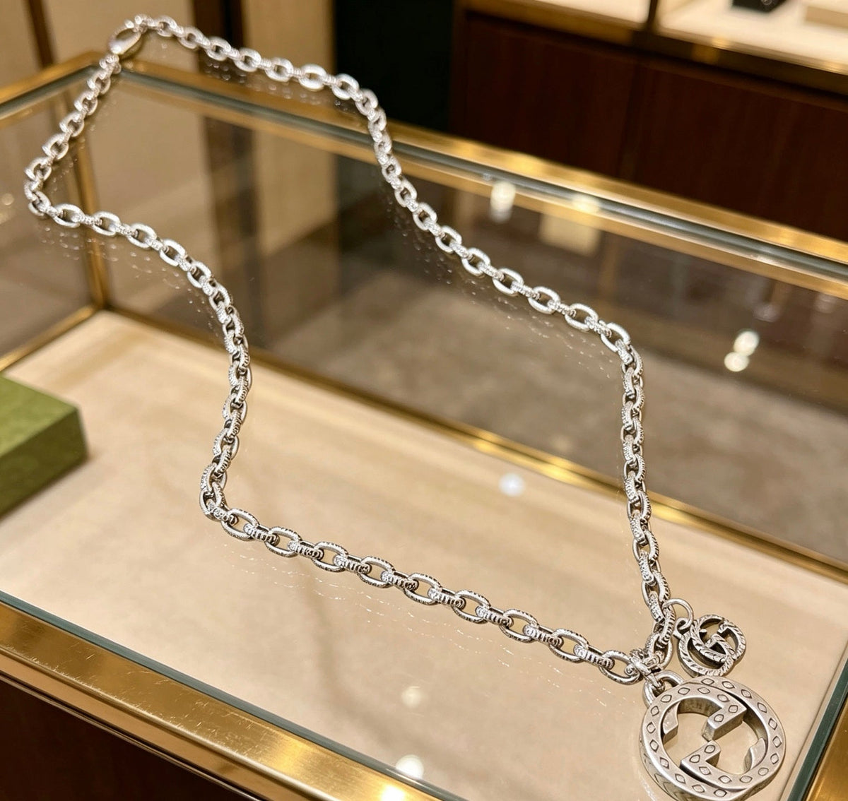 Gucci Anger Forest Chain Distressed Vintage-Inspired Necklace – Style 20 - image 7