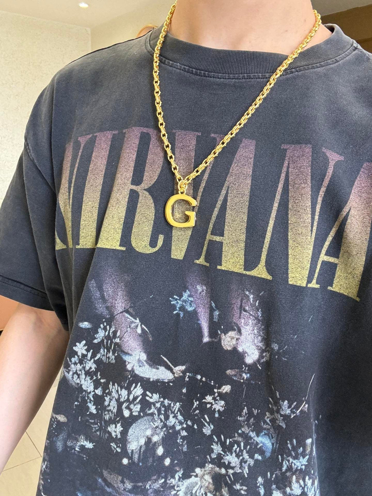 Gucci Anger Forest Chain Distressed Gold-Tone Necklace – Style 02 - image 3