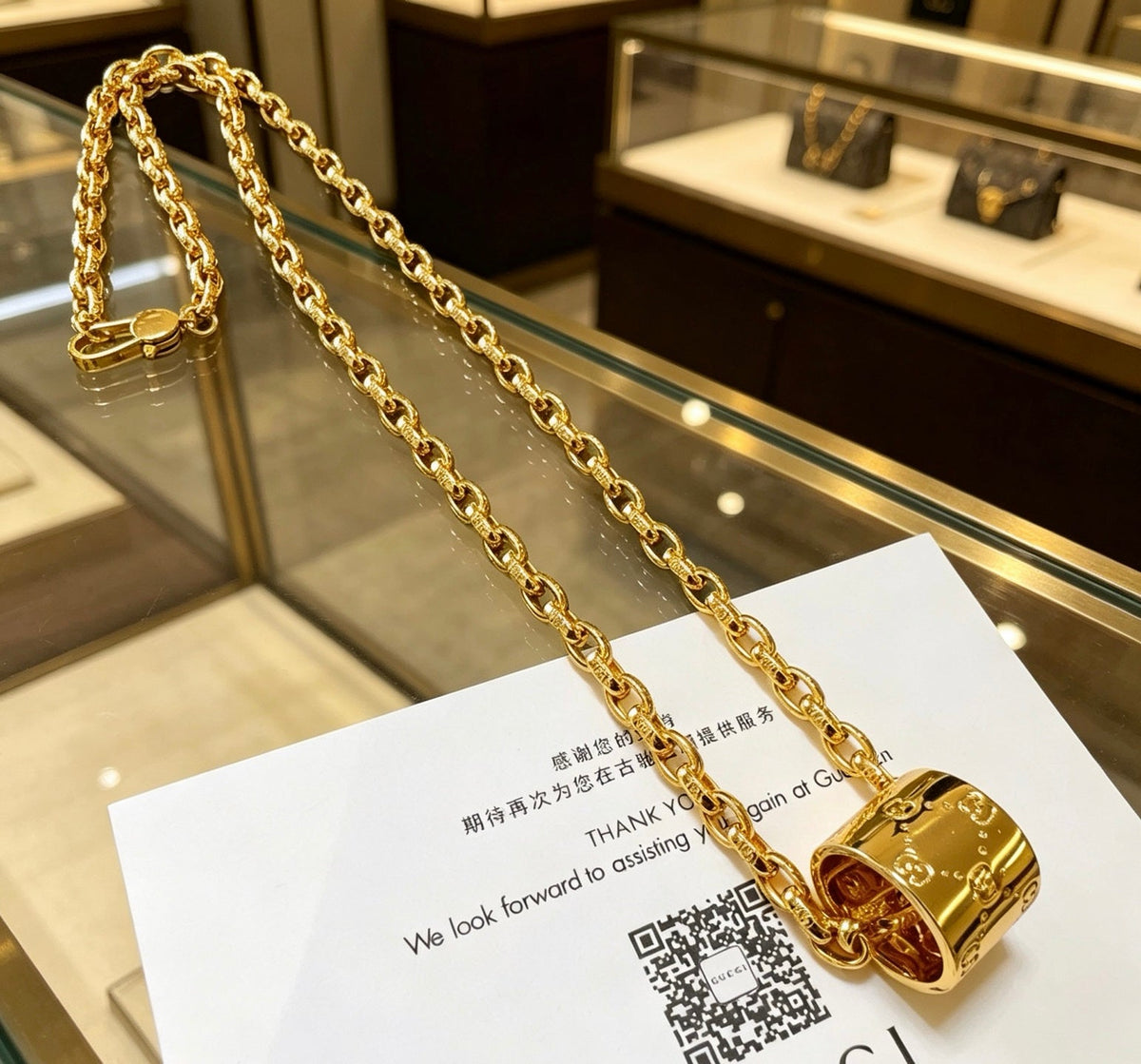 Gucci Anger Forest Chain Necklace – Style 07 - image 5