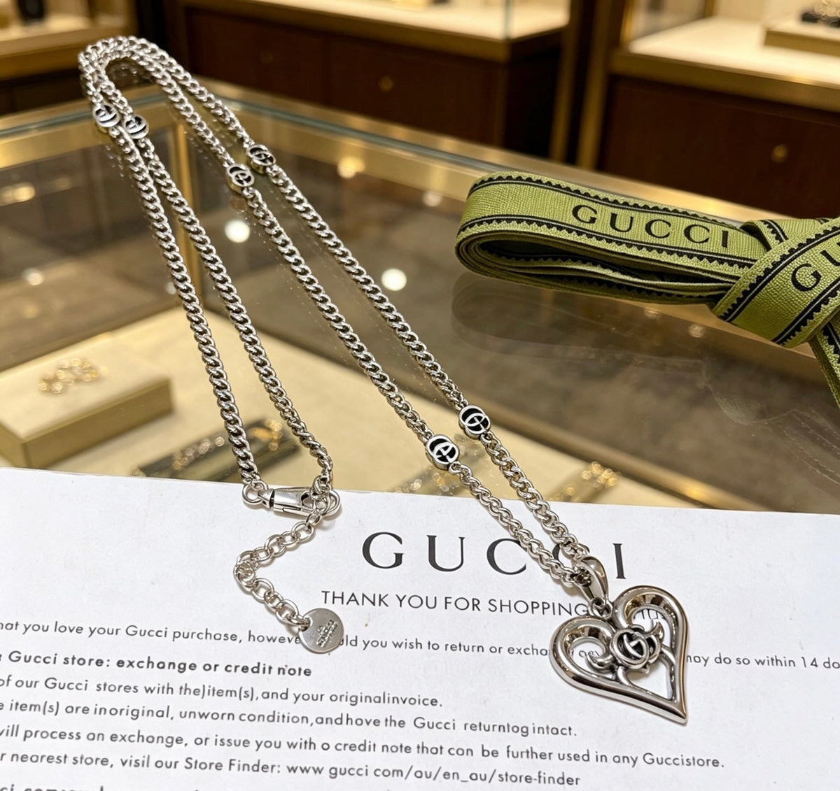 Gucci Anger Forest Chain Distressed Necklace – Style 47 - image 5