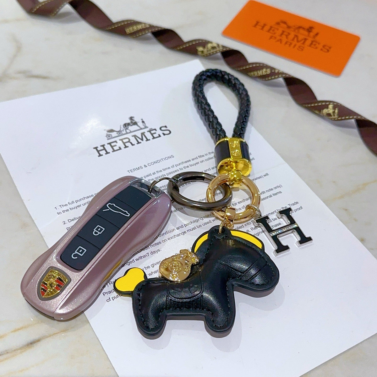 Hermès Unisex Keychain – Style 24 - image 6