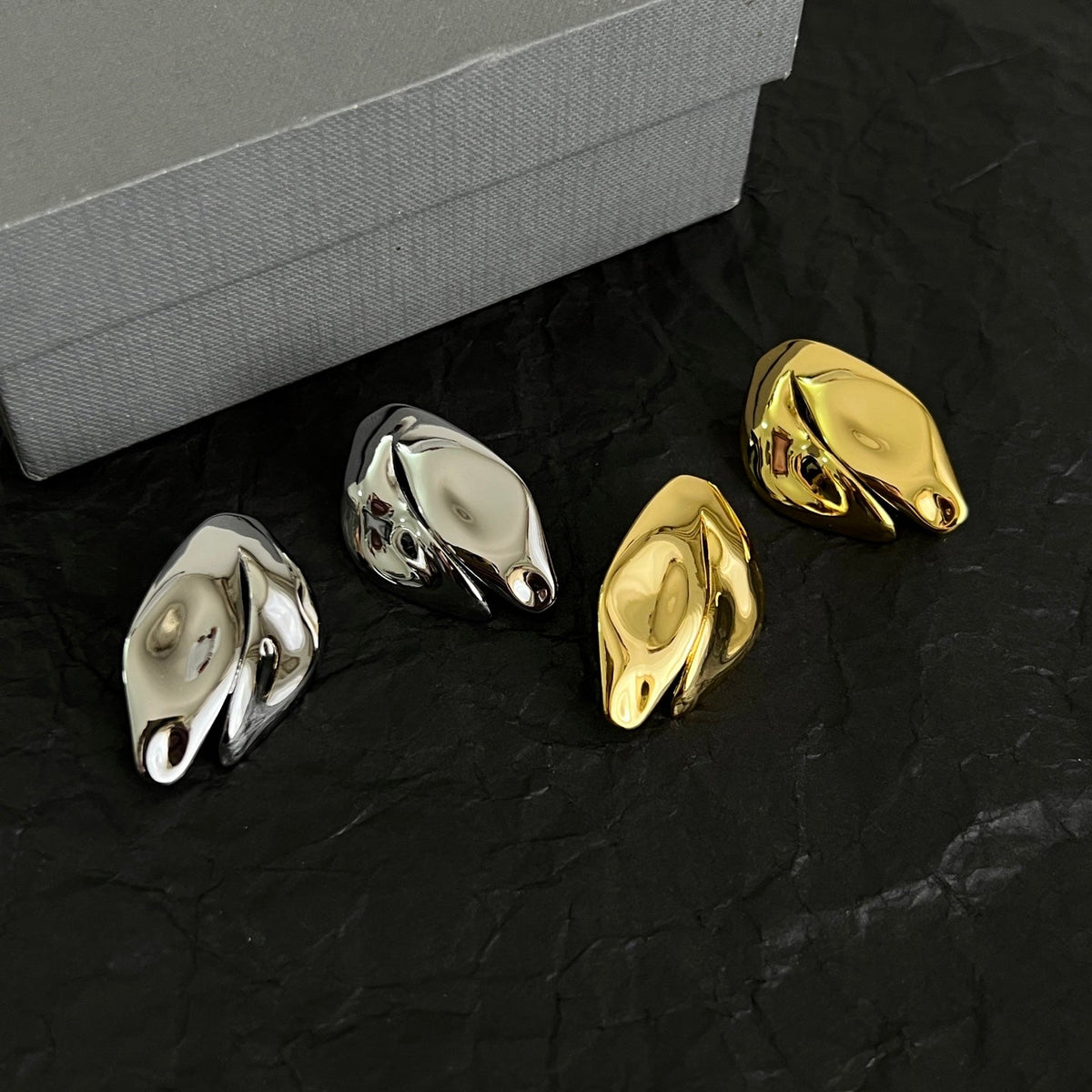 Balenciaga Stud Earrings - image 5