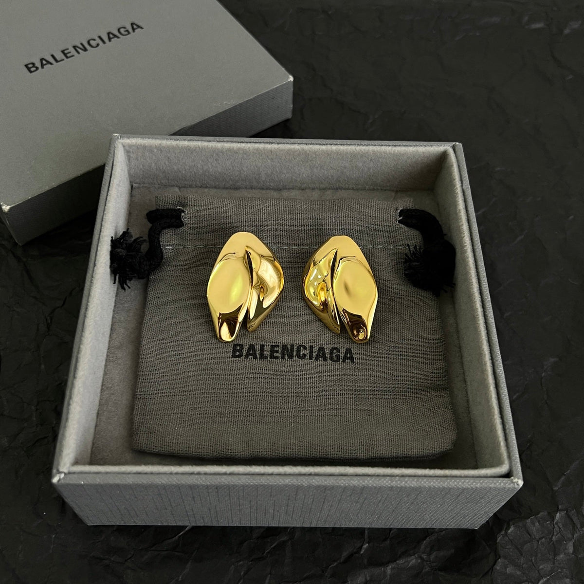 Balenciaga Stud Earrings - image 4