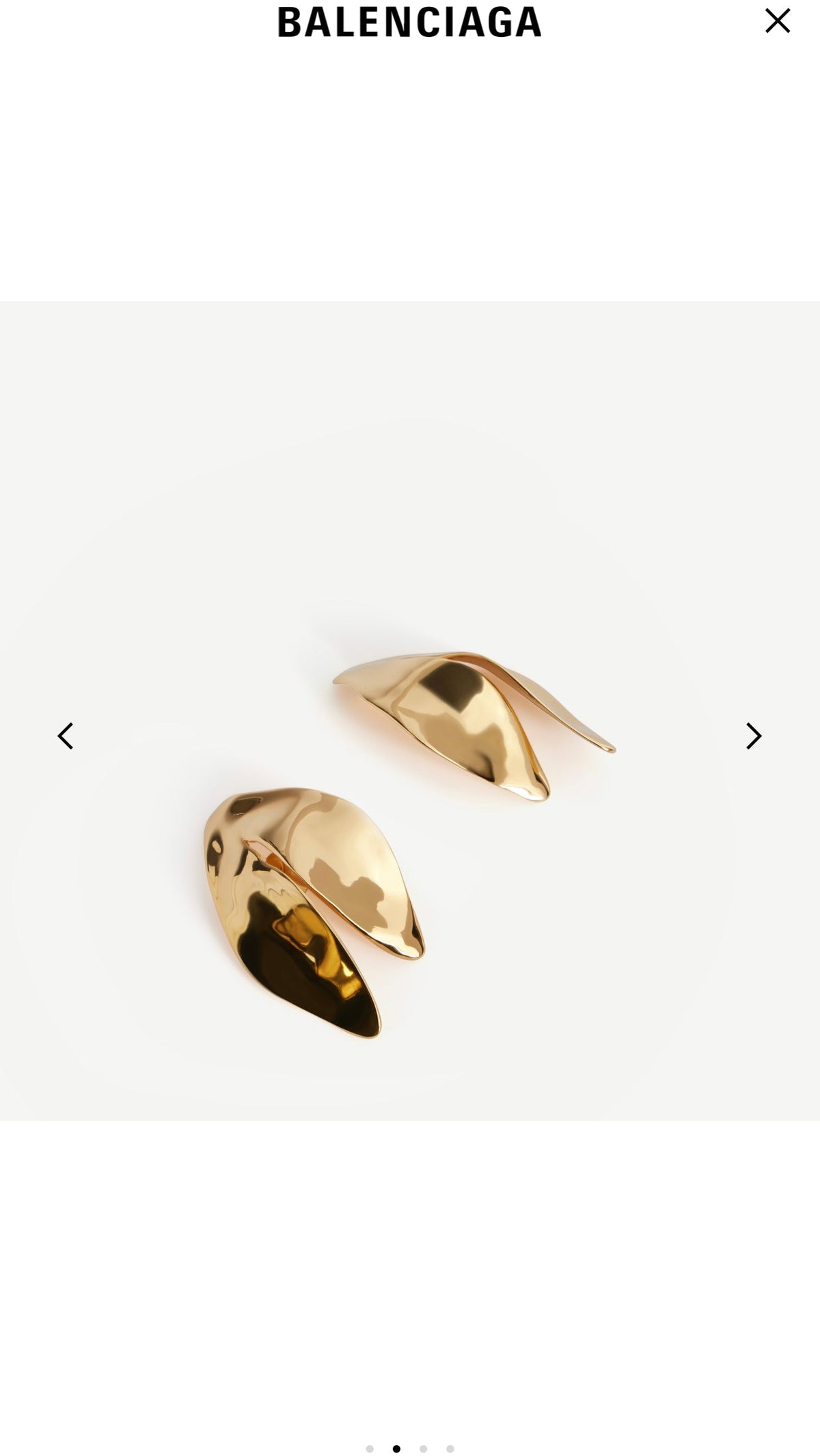 Balenciaga Stud Earrings - image 2