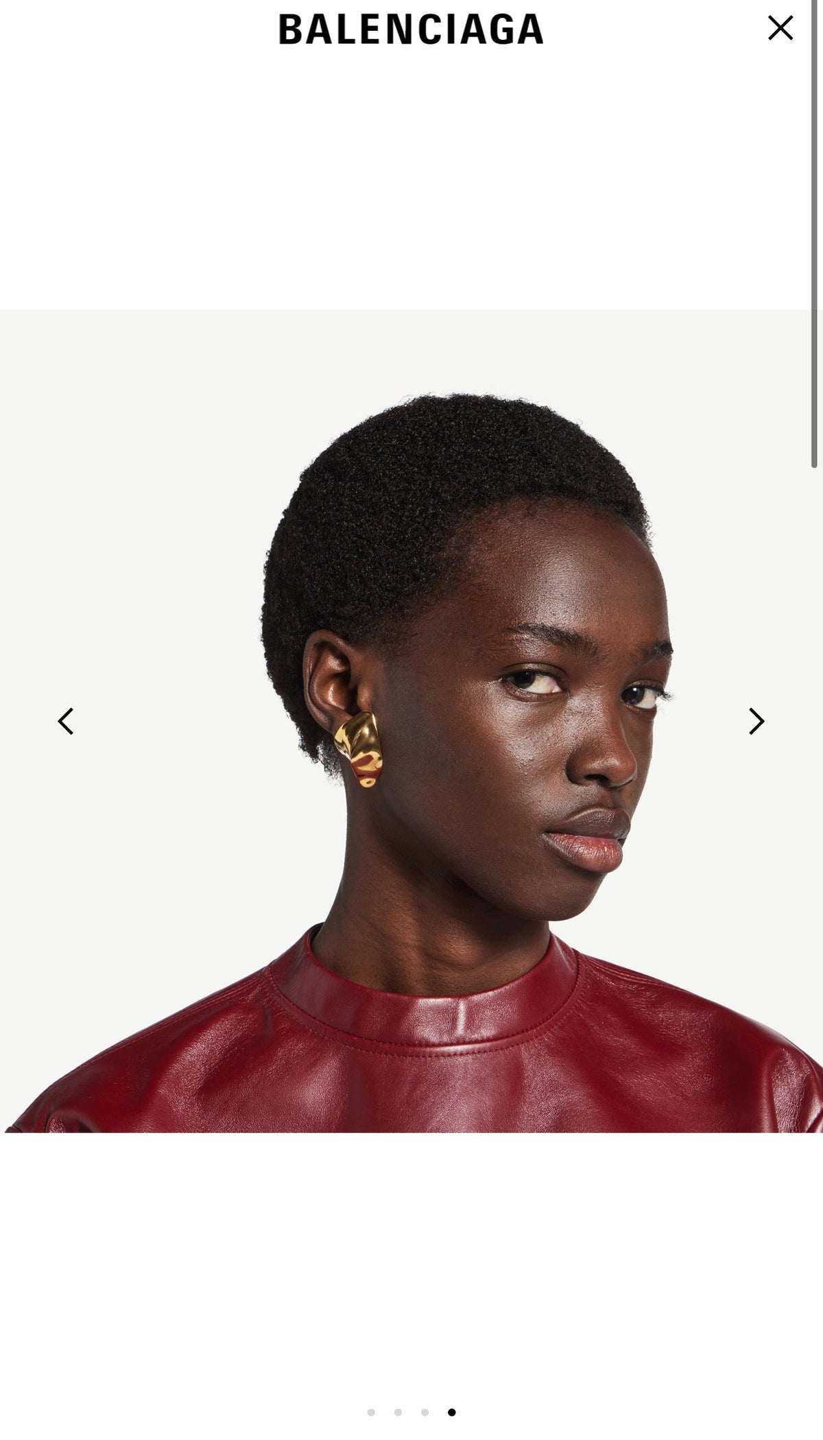 Balenciaga Stud Earrings - image 3