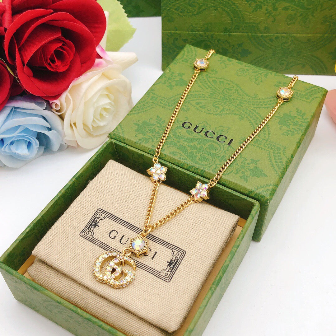 Gucci Crystal Necklace – Style 03 - image 3