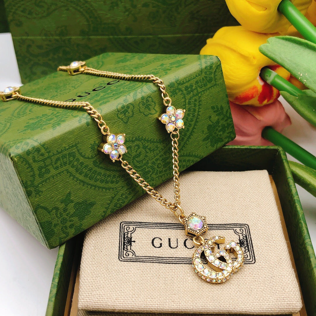 Gucci Crystal Necklace – Style 03 - image 4