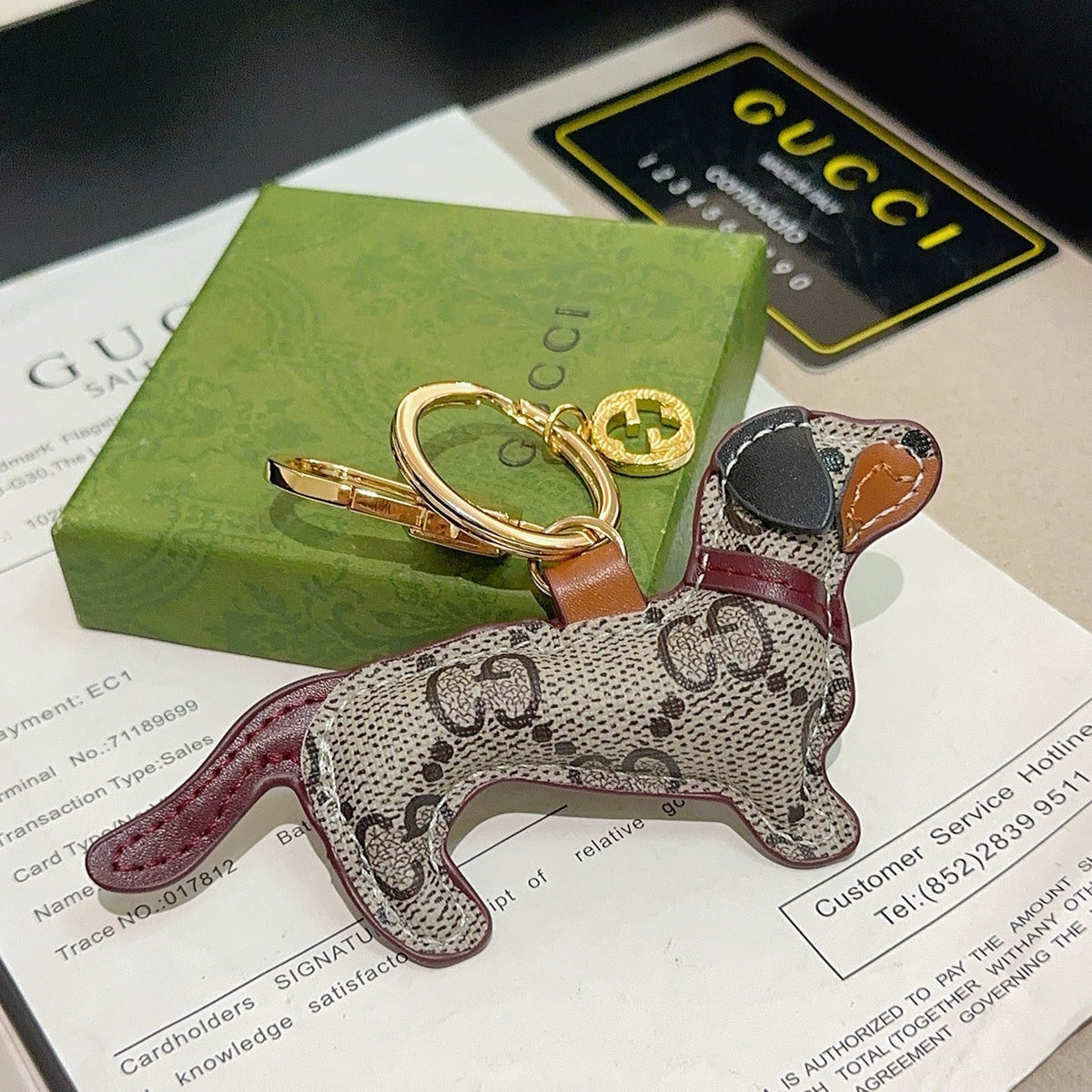Gucci Anger Forest Distressed Keychain – Style 15 - image 3