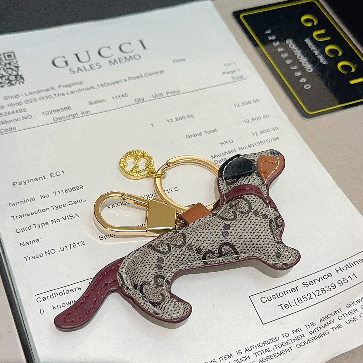 Gucci Anger Forest Distressed Keychain – Style 15 - image 5