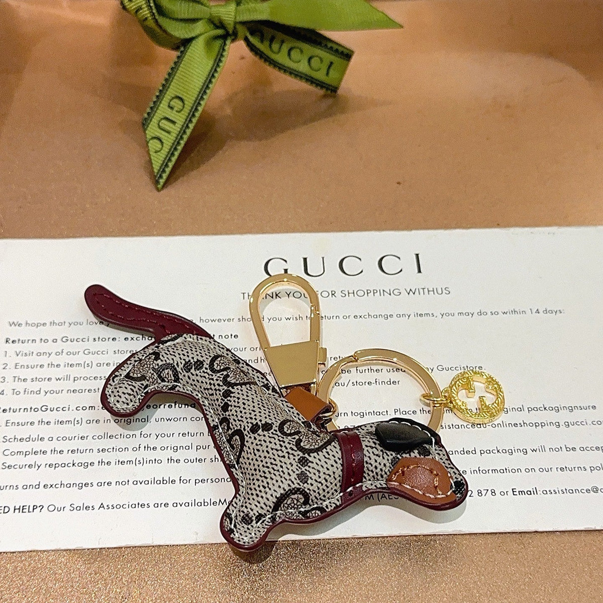 Gucci Anger Forest Distressed Keychain – Style 15 - image 4