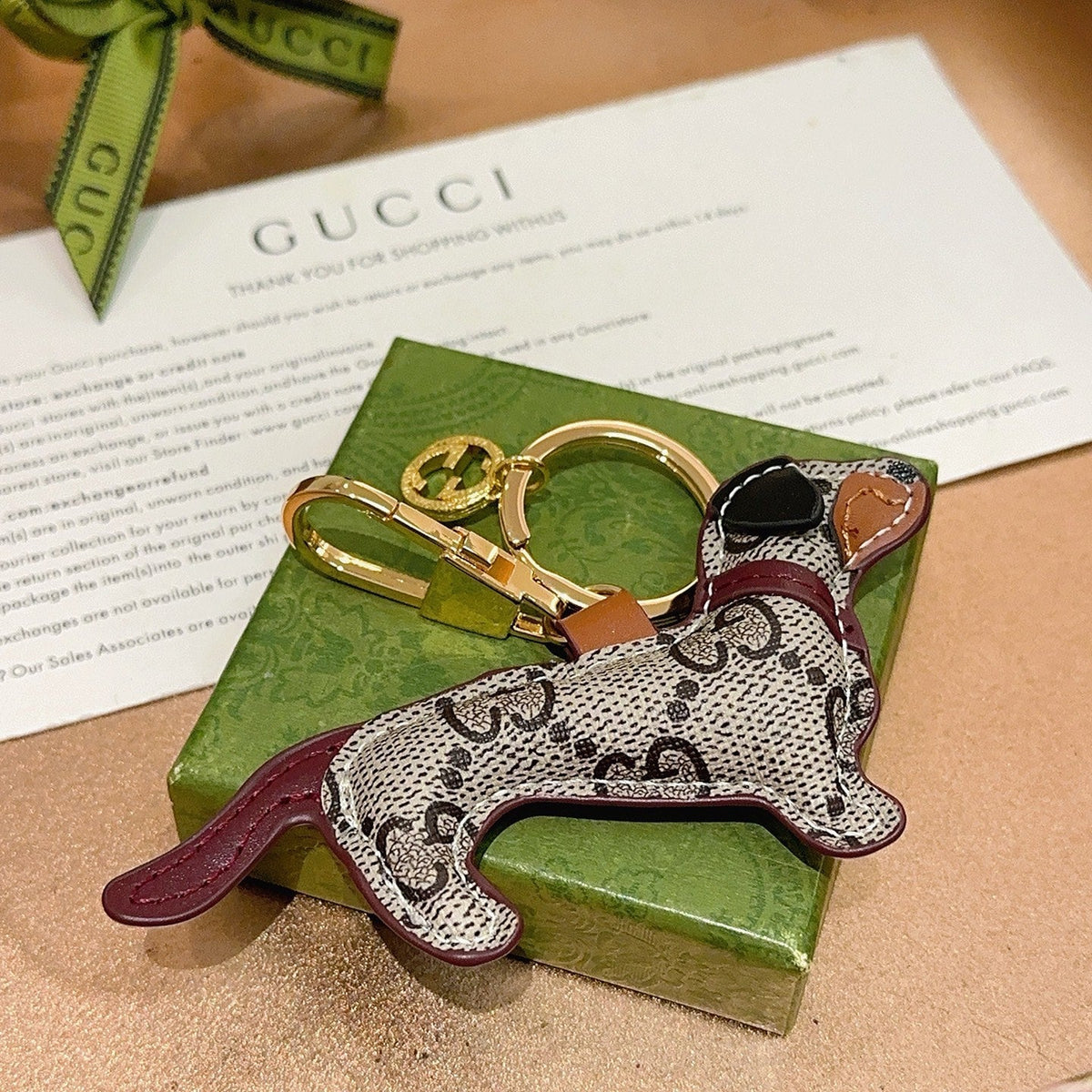 Gucci Anger Forest Distressed Keychain – Style 15 - image 2