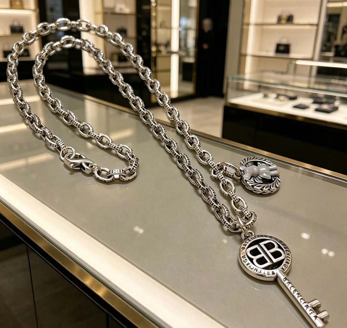 Balenciaga Vintage-Inspired Necklace – Style 38 - image 7