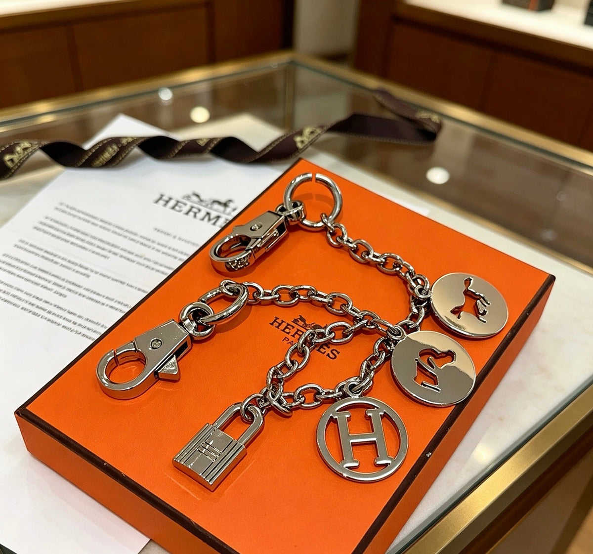 Hermès Unisex Keychain – Style 14 - image 2