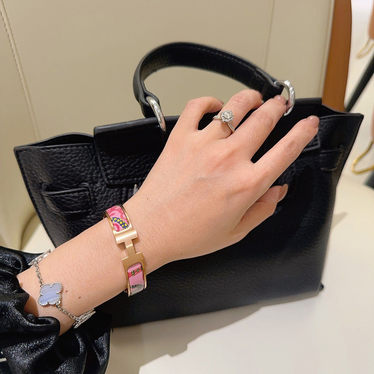 Hermès Enamel Bracelet – Style 05 - image 6
