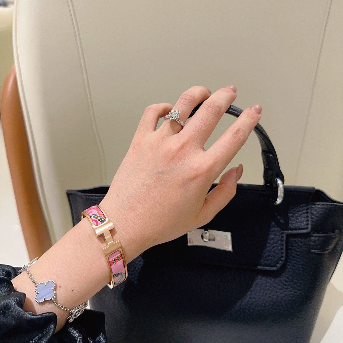 Hermès Enamel Bracelet – Style 05 - image 3