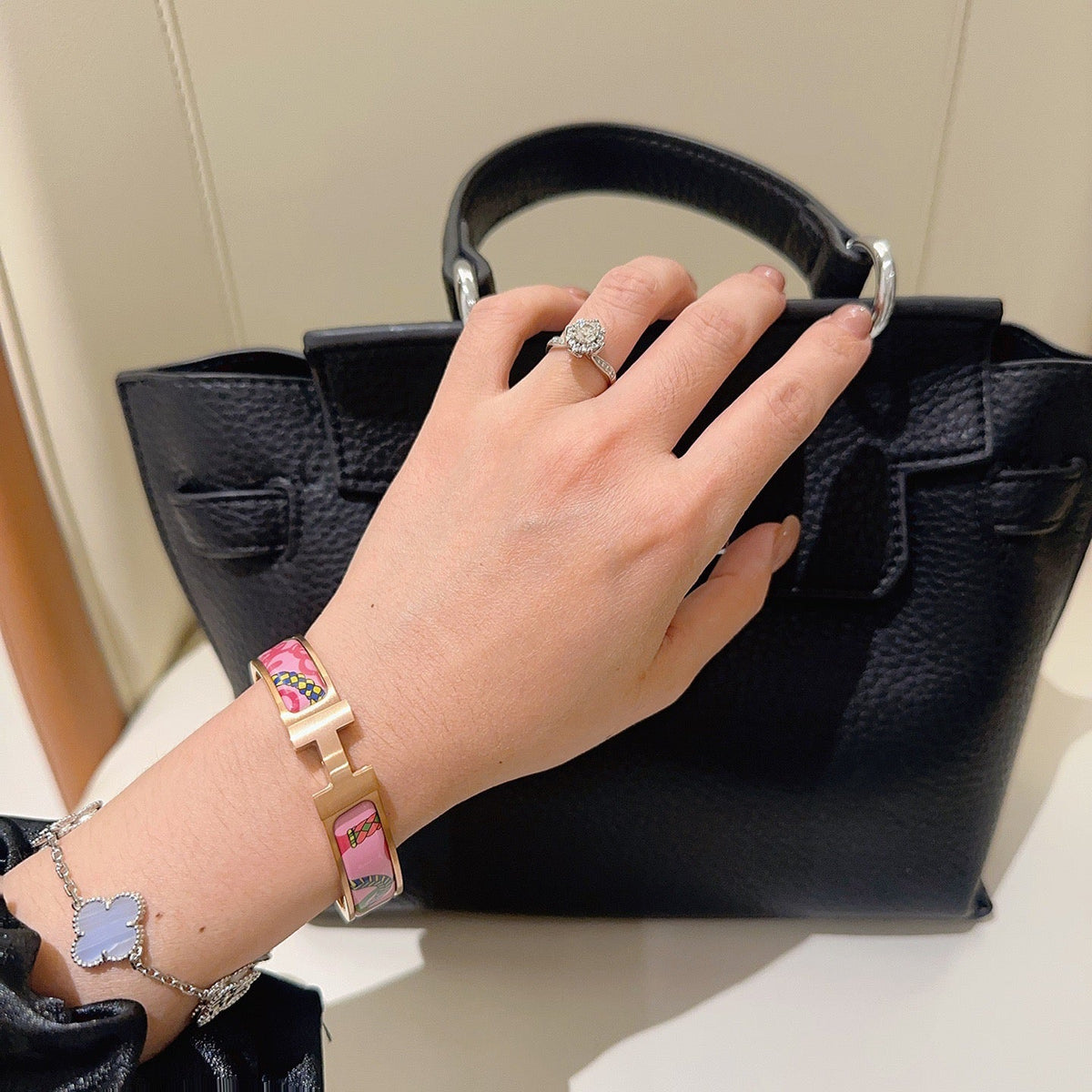 Hermès Enamel Bracelet – Style 05 - image 9