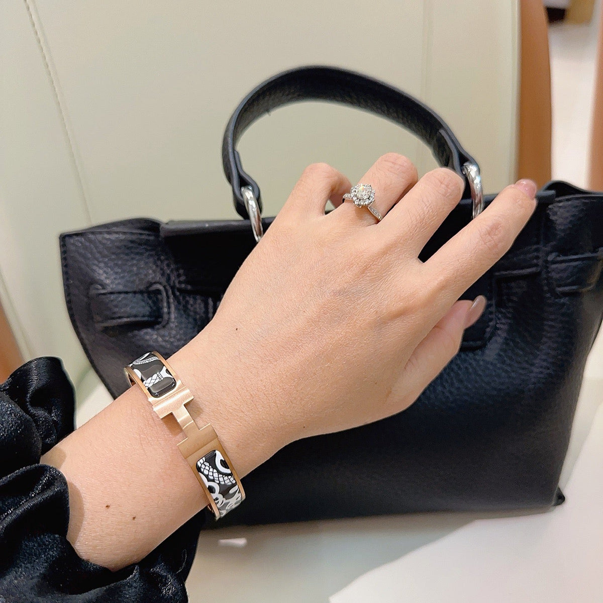 Hermès Enamel Bracelet – Style 03 - image 6