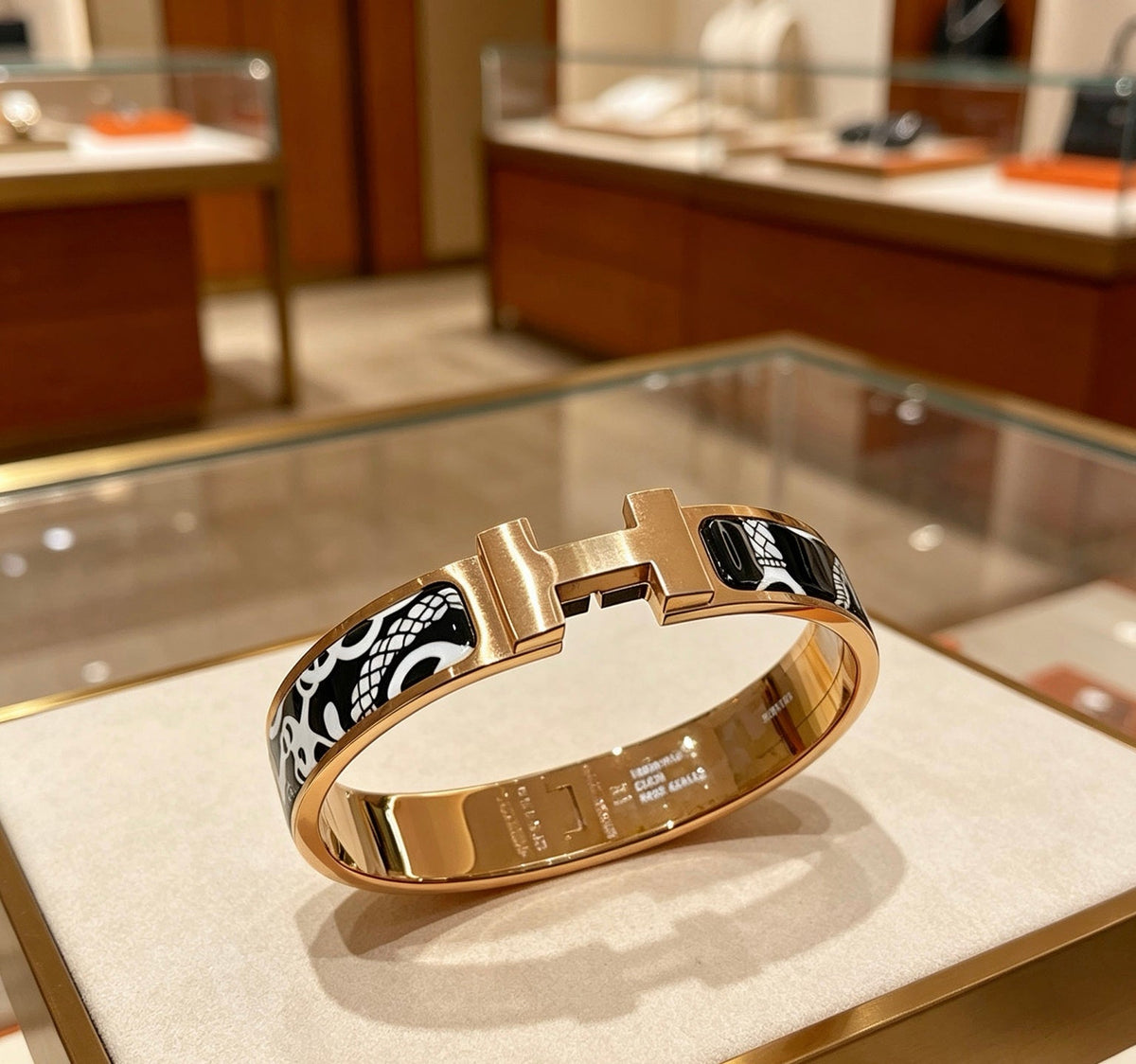 Hermès Enamel Bracelet – Style 03 - image 2