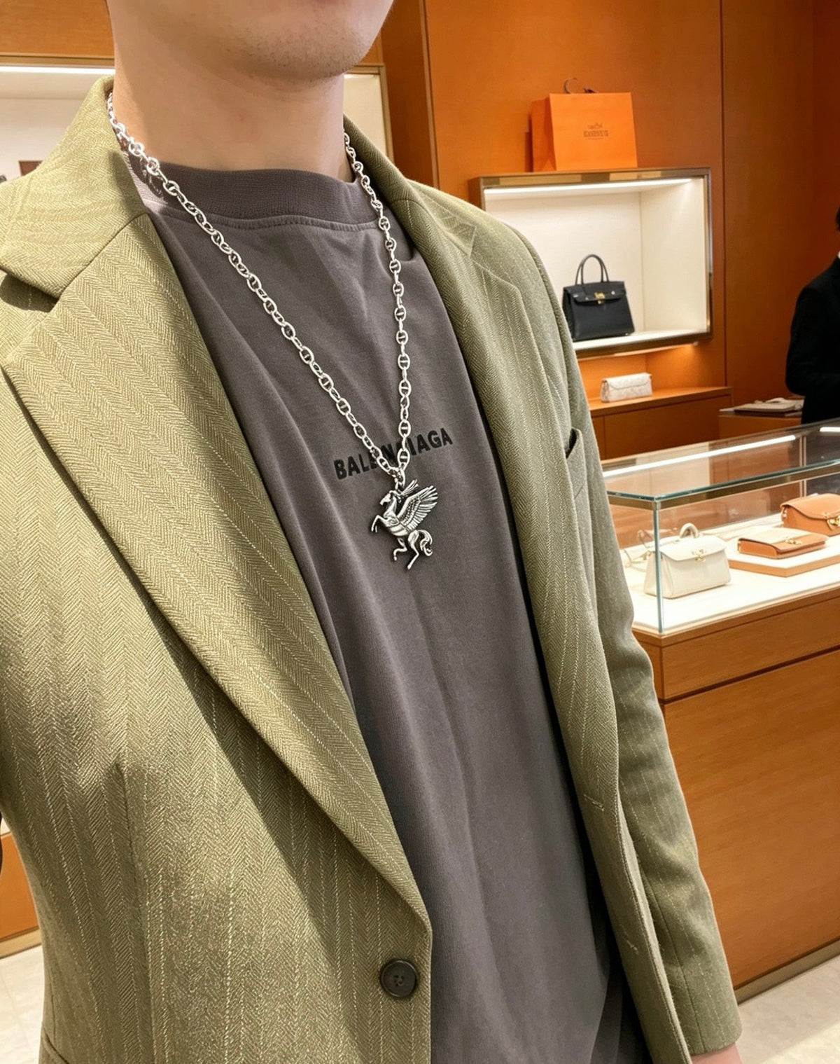 Hermès Toggle Link Necklace – Style 09 - image 3