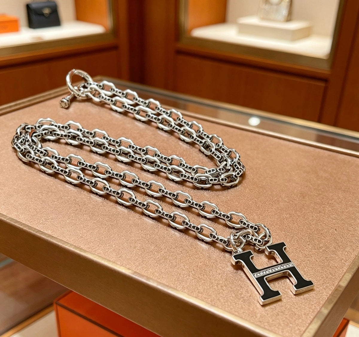 Hermès Toggle Link Necklace - image 1