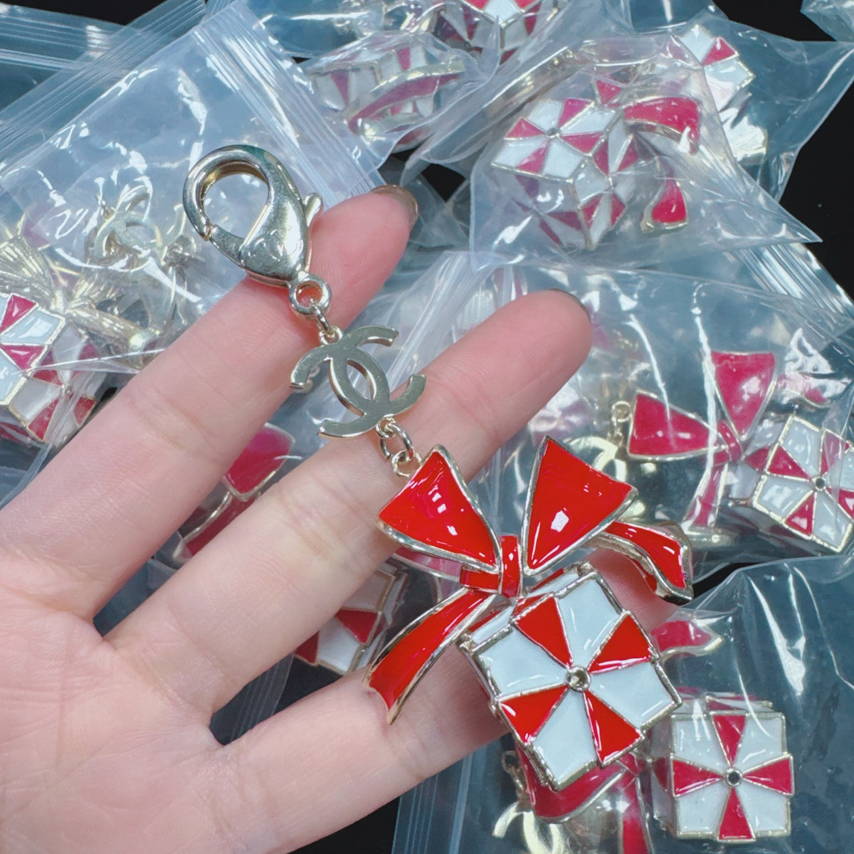 Chanel style keychains - product photo 2