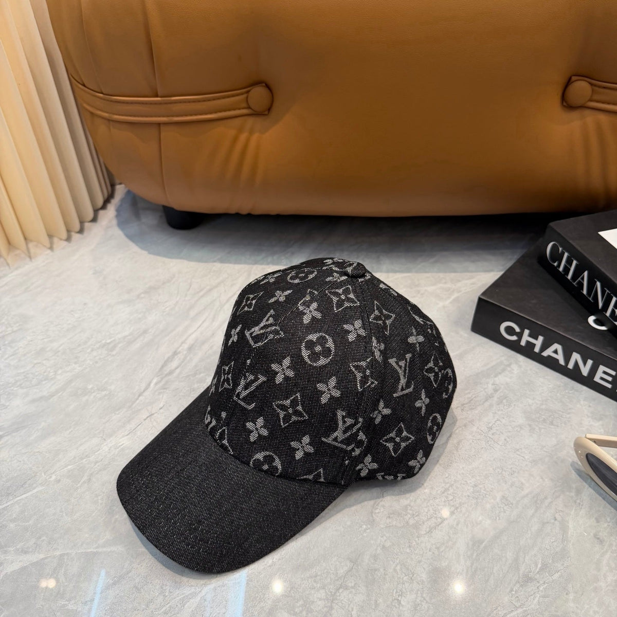 Louis Vuitton Denim Monogram Baseball Cap - image 5