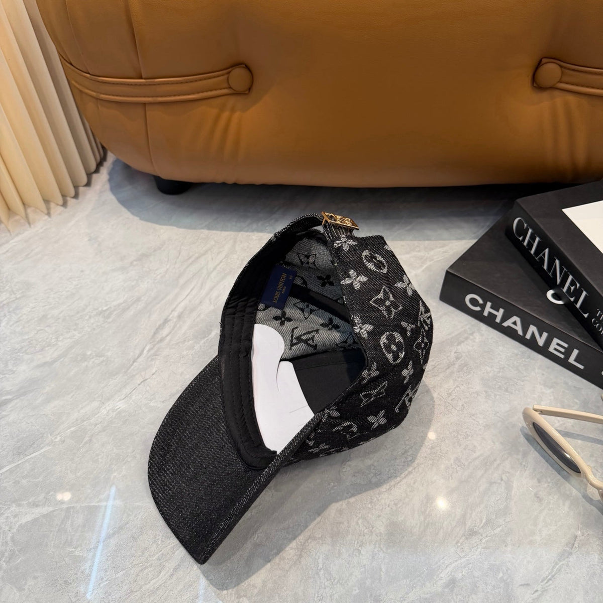 Louis Vuitton Denim Monogram Baseball Cap - image 3