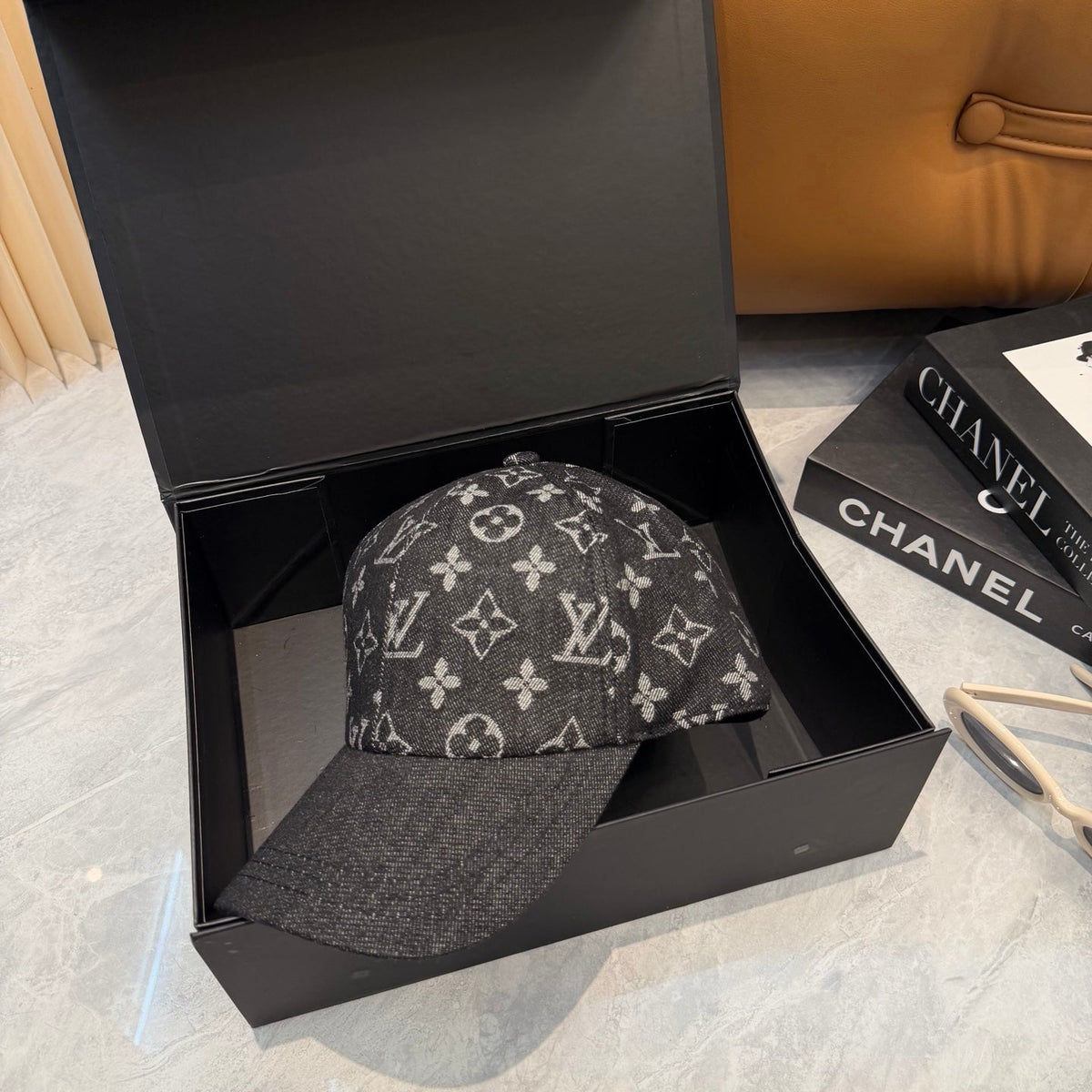 Louis Vuitton Denim Monogram Baseball Cap - image 8