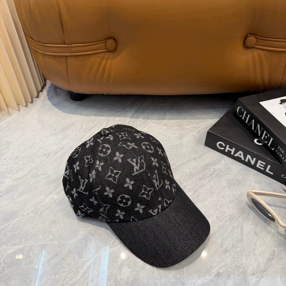 Louis Vuitton Denim Monogram Baseball Cap - image 7