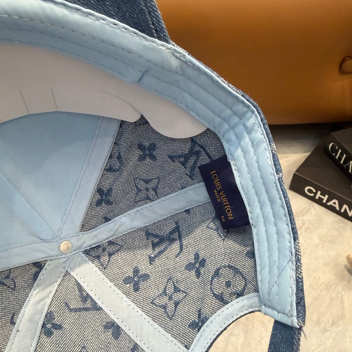 Louis Vuitton Denim Monogram Baseball Cap - image 6