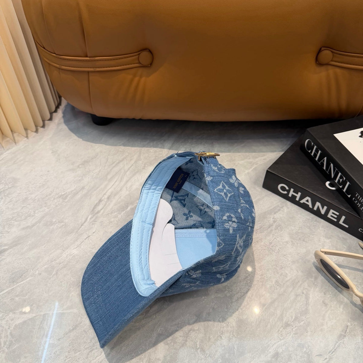 Louis Vuitton Denim Monogram Baseball Cap - image 3